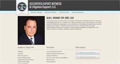 Desktop Screenshot of ajbexpertwitness.com
